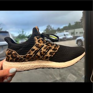 Leopard Adidas Ultraboost Running Shoe